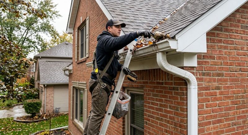 Gutter Blockage Removal in Richmond, VA