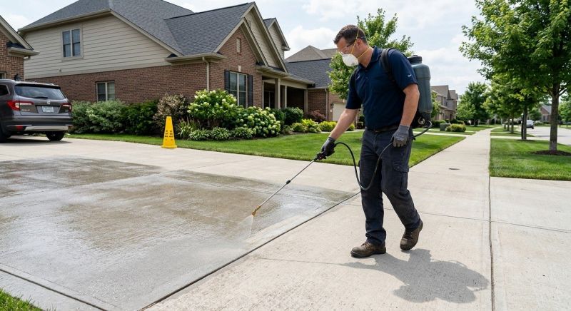 Sidewalk Concrete Sealing in Alpharetta, GA