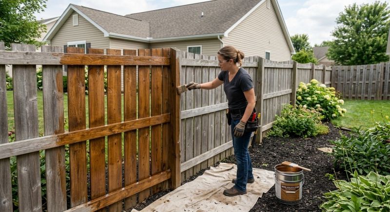 Cedar Fence Sealing in Seattle, WA
