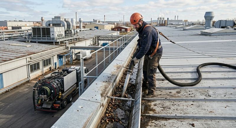 Commercial Gutter Cleaning in Denver County, CO