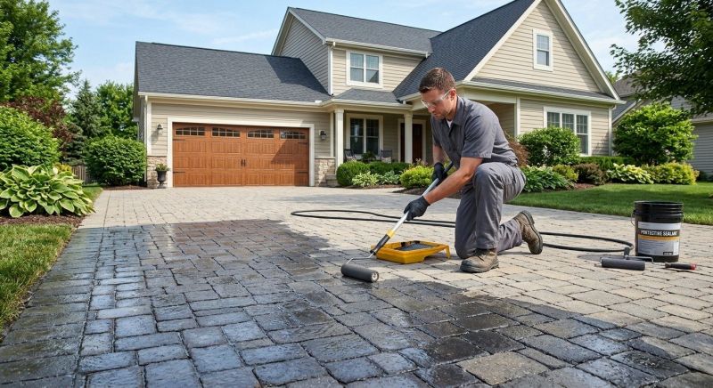 Concrete Driveway Sealing in Gig Harbor, WA