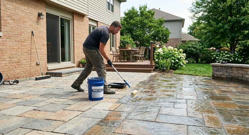 Concrete Patio Sealing in Tacoma, WA
