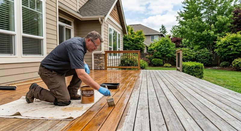 Deck Sealing in Redmond, WA