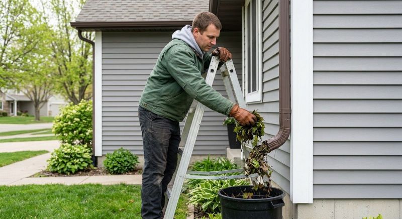 Downspout Blockage Removal in Bergen County, NJ