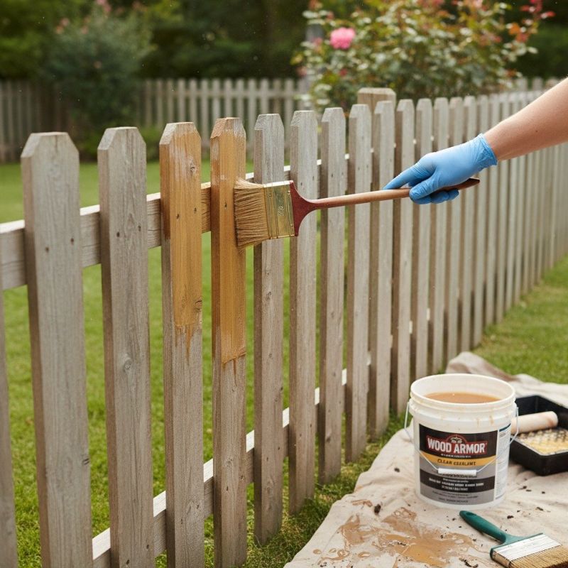 Fence Sealing in Tacoma, WA