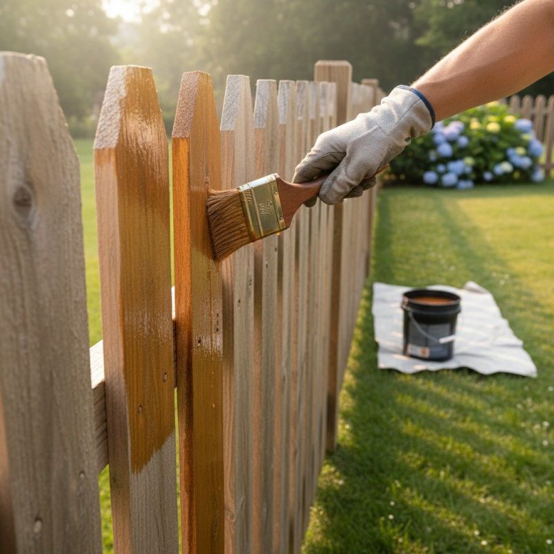 Fence Sealing in Gig Harbor, WA