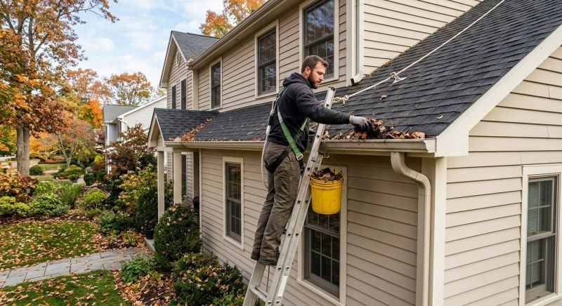 Garage Gutter Cleaning in Long Island, NY