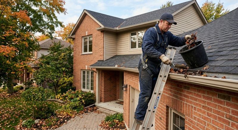 Gutter Leaves Removal in Bergen County, NJ