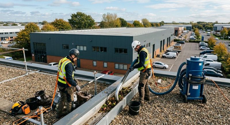 Industrial Gutter Cleaning in Denver County, CO