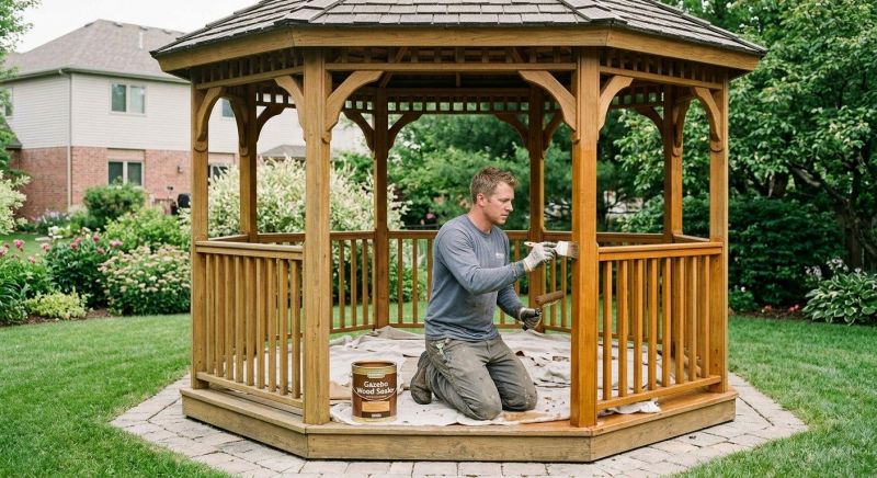 Pavilion Sealing in Kansas City, KS