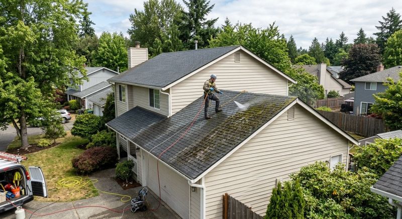 Roof Algae Removal in Vancouver, WA